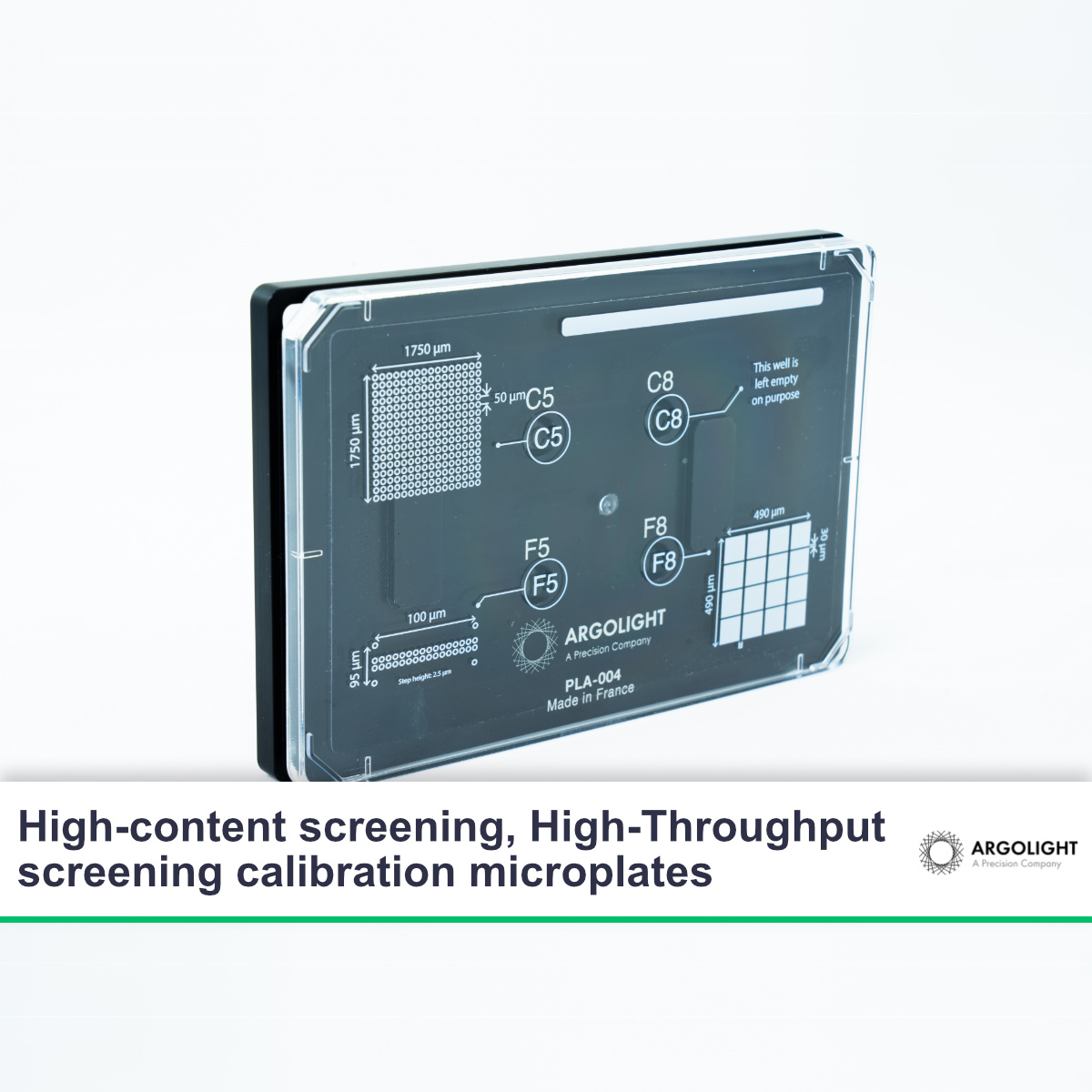 HighContent & HighThroughput Screening Calibration Microplates