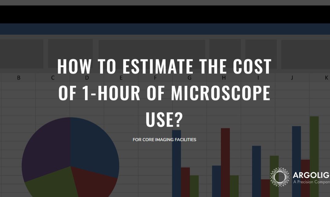 How to estimate the cost of 1-hour of microscope use?