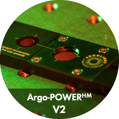 ArgoPOWER HM V2 Calibration slide with power meter