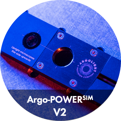 ArgoPOWER SIM V2 Calibration slide with power meter